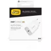 Sieninis įkroviklis OTTERBOX 30W USB-C PD Baltas
