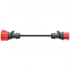 Adapteris GO-E Gemini flex 22 kW CEE raudonas trifazis 32A > CEE raudonas 16A juodas 30 cm