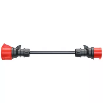 Adapteris GO-E Gemini flex 22 kW CEE raudonas trifazis 32A > CEE raudonas 16A juodas 30 cm