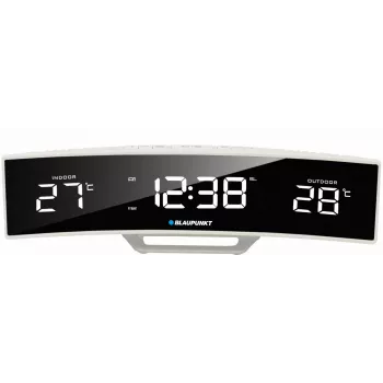 BLAUPUNKT CR12WH FM radijo žadintuvas su temperatūros matavimu