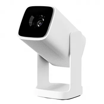 Nešiojamas projektorius WANBO Cube 1 Alpine White — 720p, 350 ANSI liumenų, Android TV 11