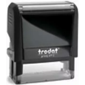 Savaiminio rašalo antspaudas Trodat Printy 4912N, pilkas, įspaudo dydis 46×17 mm