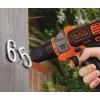 Black & Decker MT218KB gręžtuvas 800 aps./min. Juoda, Oranžinė 1.46 kg