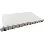 Helos LWL 19 Splice Box 12 x LC Duplex OM4 paruoštas sujungimui pilkas (375558)