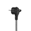 Prailginimo laidas LogiLink LPS262U 1,5 m 2 AC lizdai vidaus patalpoms juodas