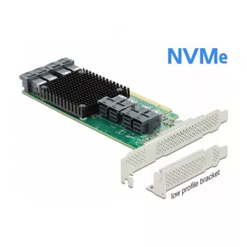 Vidinė PCIe Mini-SAS adapterio kortelė DeLOCK 90504, 8x SFF-8643