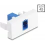 DELOCK Patch Panel Modulis SC Simplex Mėlynas/Baltas 45° Easy 90896