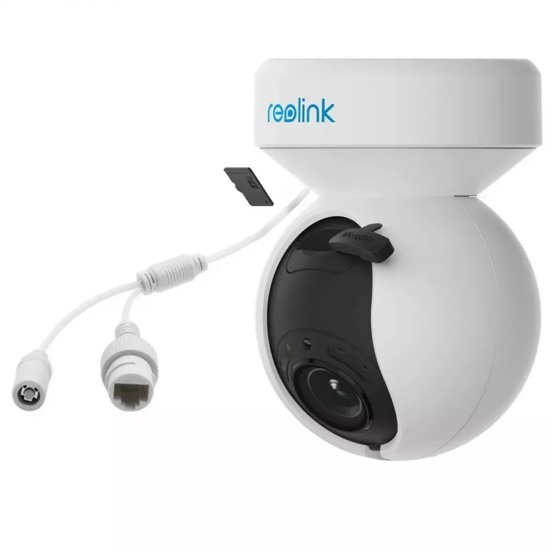 Reolink E Series E540 - 5MP lauko Wi-Fi kamera su žmogaus, transporto priemonės ir gyvūno aptikimu, PTZ, 3X optiniu priartinimu