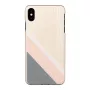 Dėklas iPhone XS Max man and wood – rožinis kostiumas, juodas