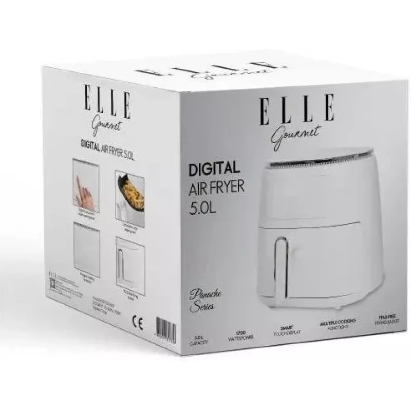 Oro gruzdintuvė Elle EKAFP501WHEU 5 L, balta
