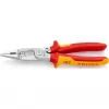 Kombinuotosios replės smailianosės Knipex 13 96 200