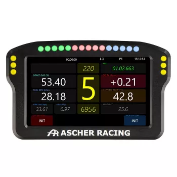 Ascher Racing 5 colių prietaisų skydelio panelė 76080029 sim lenktynių vairavimui