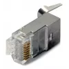 RJ45 kištukas pilkas Digitus X-ML-6F-OD-IMP vyriškas 100 vnt.