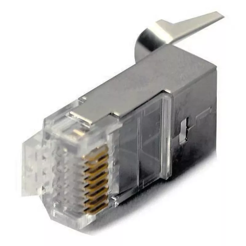 RJ45 kištukas pilkas Digitus X-ML-6F-OD-IMP vyriškas 100 vnt.