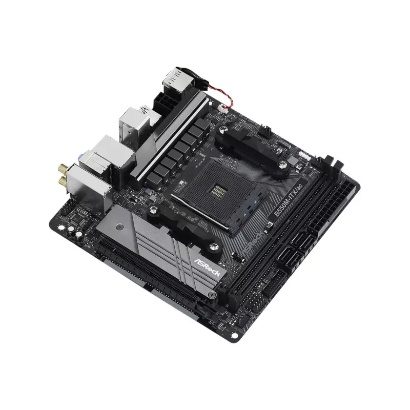 Pagrindinė plokštė ASRock B550M-ITX/ac AMD B550 Socket AM4 mini ITX