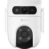 EZVIZ H9c Dual 3K CS-H9C (5MP+5MP) lauko sukama IP kamera, 2880×1620, Wi-Fi + LAN, DC 12V, microSD iki 512 GB, spalvotas matymas tamsoje