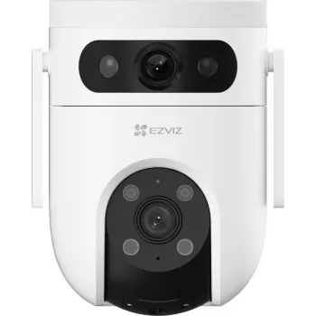 IP stebėjimo kamera EZVIZ H9c Dual 3K kupolinė, 2880×1620, lauke, laidinė ir belaidė, PoE/DC 12V, „MicroSD“ iki 512 GB
