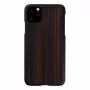 Dėklas iPhone 11 Pro Max, man and wood, juodas ebonitas