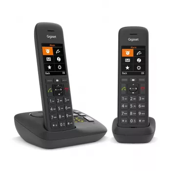 Analogo/DECT belaidis telefonas Gigaset C575A Duo, 2 rageliai