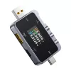 Testeris USB 2 viename FNIRSI FNAC-28 USB-C USB-A
