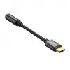 Adapteris Baseus CATL54-01 Type-C į 3,5 mm, juodas