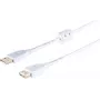 USB 2.0 High Speed ilginimo laidas ShiverPeaks 77120-WF su ferito jungtimi