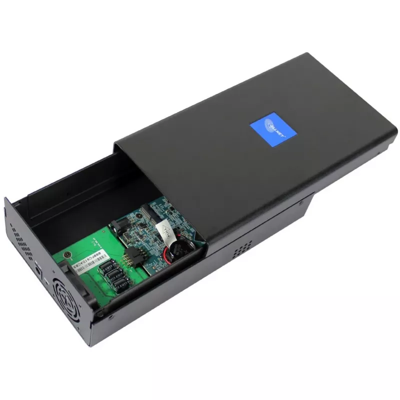 NVR dėžutė ALLNET ALL2289-4GB su Networkoptix serveriu RK3399 4GB, skirta 3,5 colio HDD/SSD