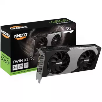 INNO3D GeForce RTX 5060 Ti TWIN X2 OC 16GB GDDR7 vaizdo plokštė