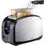 Trisa Crispy Snack Toaster nerūdijančio plieno, juoda (7361.4212)