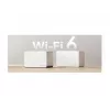Belaidžio tinklo maršrutizatorius MERCUSYS Halo H85X 2 vnt. komplektas, dviejų juostų, Wi-Fi 6, iki 3000 Mbps, tinklo sistema