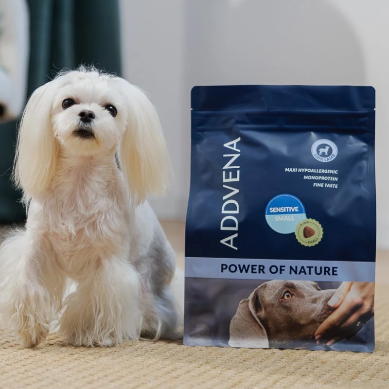 ADDVENA Power of Nature Adult Sensitive Small Ėriena - sausas šunų maistas - 10kg