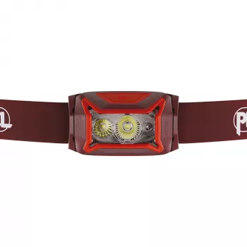 Petzl Actik Core raudona LED galvos žibintuvėlis su įkraunama baterija