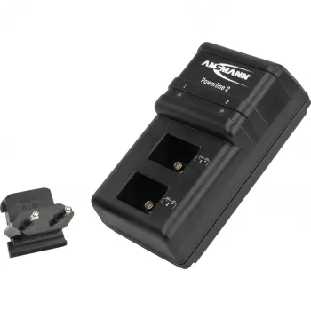 ANSMANN POWERline 2 - Įkroviklis - 2x9V (5107043)