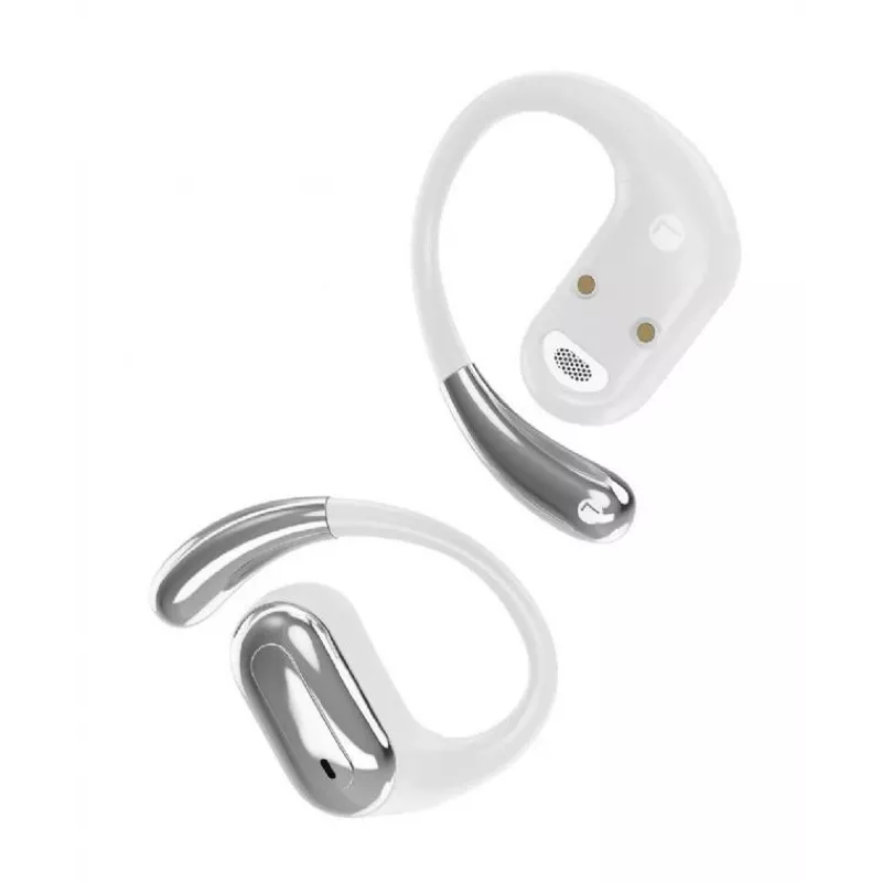 Gembird OWS-01-W atviro tipo Bluetooth TWS ausinės, baltos spalvos