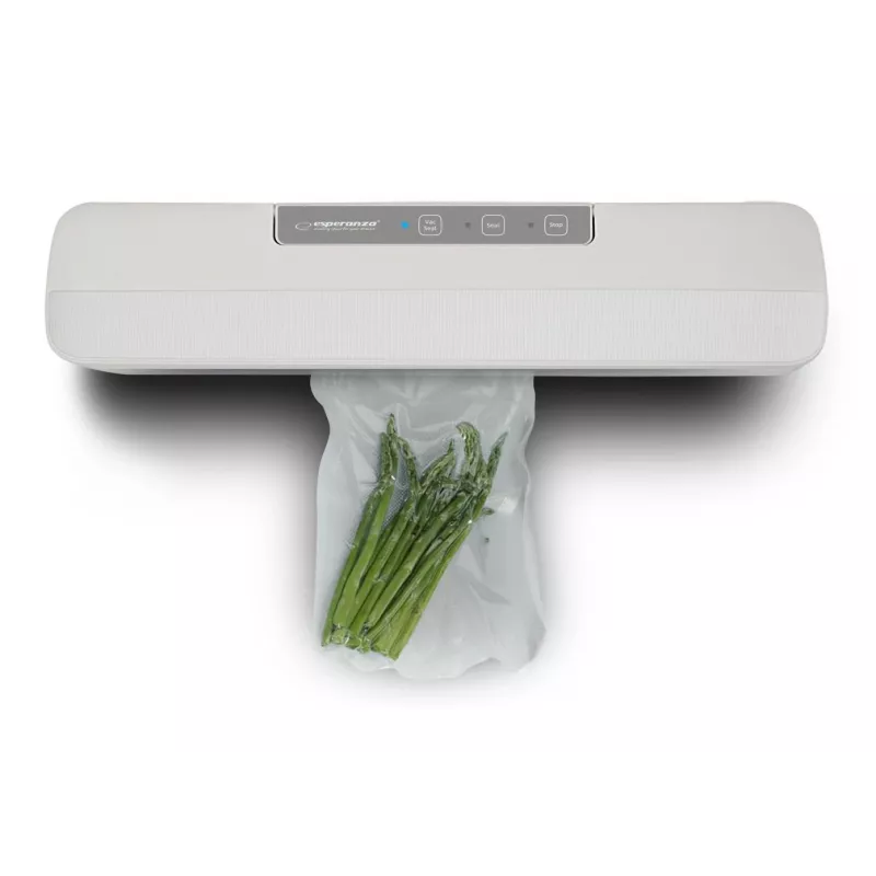 Stalviršinis vakuuminis maisto pakuotuvas ESPERANZA EKV001, baltas, 30 cm sandarinimo plotis, 107 W, 220–240 V