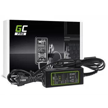 Maitinimo adapteris Green Cell AD70P, 33W, 19V 1,75A, ASUS nešiojamiesiems kompiuteriams, vidaus, juodas