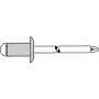 Aklė kniedė GESIPA 1455053 Al/A2 5x16 mm, sukibimas 10,0–12,0 mm, pakuotė 500 vnt.