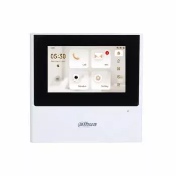 Vaizdo domofono sistema Dahua Technology VTH2611L-WP 10,9 cm (4,3 colio) juoda, balta