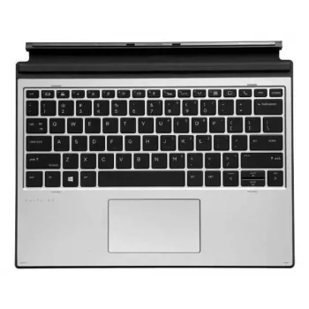 HP L67436-A41 belgų klaviatūra mobiliajam įrenginiui Pogo Pin sidabrinė