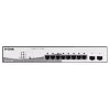 D-Link DGS-1210-08P/E valdomas L2 Gigabit Ethernet (10/100/1000) PoE jungiklis, juodas