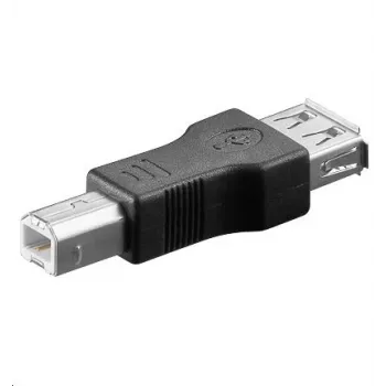 MicroConnect USBAFB USB lyties keitiklis USB B USB A Juoda