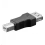 MicroConnect USBAFB USB lyties keitiklis USB B USB A Juoda