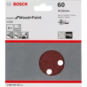 Šlifavimo diskai Bosch C430 Expert medžiui ir dažams