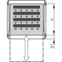 SCHROFF 19SHELF TELESCOPIC 2U1000D RAL7021 - Rack priedas (27230109)