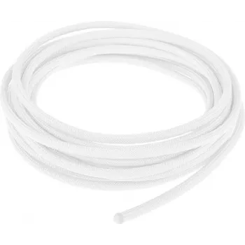 Alphacool AlphaCord Sleeve 4mm – 3,3 m (10 ft) – balta (Paracord 550 Type 3) 330 cm EOL (45321)