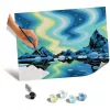 Ravensburger CreArt Canvas Edition tapybos rinkinys Šiaurės pašvaistė (23907)