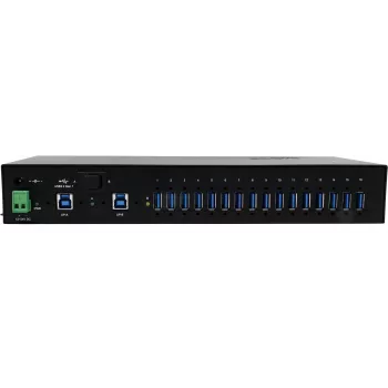 Exsys EX-1526HMVS - USB 3.2 Gen 1 (3.1 Gen 1) Type-B - USB 3.2 Gen 1 (3.1 Gen 1) Type-A - 5000 Mbit/s - Juoda - Metalinis