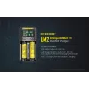 Nitecore UM2 baterijų įkroviklis buitinėms baterijoms DC Ličio jonų ir nikelio-kadmio