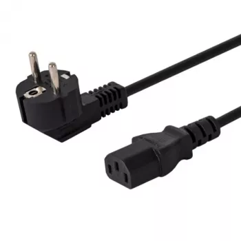 Maitinimo laidas Savio CL-98 juodas 1,8 m IEC C13 CEE 7/7 (E tipo kištukas)