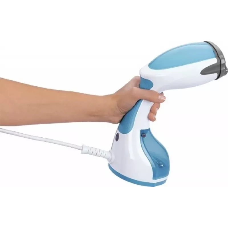Lyginimo lygintuvas MPM MZP-01 su nerūdijančio plieno pada, 1200 W, 0,25 L nuimamas bakelis, nuolatinis garas 36 g/min, mėlynas